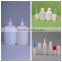 empty clear hdpe round shape adhesive bottle