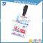 Tag Type Travel Soft Pvc Luggage Tag Shoes Hang Tag Printing