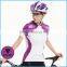 Top quality blank sublimation jerseys and bike wear cycling or sport suit women with low prices accept OEM servise
