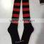 custom school kids knee high football socks kids football socks