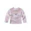 DK0033 dave bella 2015 autumn 100% cotton girls boutique outfits children's clothes girls T-shirt child cotton blouse