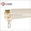 Modern curtain holder design plastic runners sliding curtain track