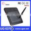 Ugee U6370 Animation Drawing Graphic Tablet 6*4 Inch Wireless 1024 Level Pen Pressure Sensitive