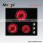 Mechanical Ceramic hob 3 burner small kitchen design smart kitchen appliances ceramic cooker