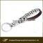 New design popular high quality PU material fashion personalized car keychain