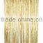 Metallic Gold Door Decoration,Metallic Foil Curtain,Tinsel Curtains Party Decoration