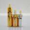 mini silver electroplating glass vial dropper bottle for essential oil                        
                                                                                Supplier's Choice