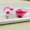 3.5mm Promotion Bright Candy Colors MP3/Phone Media Inear Earphone Headphones Accesorries