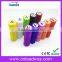 New product 2016 rubber antiskid portable power bank 2600mah for promotion