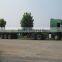 Three axles flatbed 20ft and 40ft container carrier transport semi trailer
