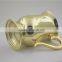 Single wall stainless steel mugs goblet of fire with gold plated color