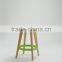 modern wooden chairs,small MDF bar chairs,round cushion bar chairs