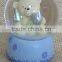 Hot sale Cute bear design snow globe kit for baby bed room decorations
