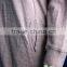 Long sleeve round neck ladies plus size blouse