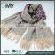 fashion winter large stripe pashmina scarf cashmere feeling scarf