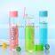 new stylish customized size 600ml 750ml spirit alcohol glass bottle