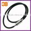 Shenzhen factory magnetic clasp rubber silicone energy necklace