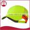 Reflective Mesh curved bill trucker hat snapback cap