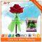 Hot selling kids hand induction flying spinning rose toys for sale