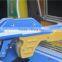 Happy farm shooting game machine capsule vending machine with 7 colors bringht led light