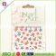 Fashion Flower Nail Stickers Water Transfer Decals Foils Polish DIY Nail Art Tools Nails Beauty Accessories
