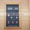 4 person far infrared radiator sauna with far infrared pure ceramic heater