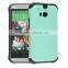 TPU+PC Gloss finish Phone Case for HTC One M8, Mobile Phone Back Case for HTC M8