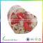 Wedding special heart shape gift box make in china