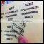 New Style Round Transparent Label Sticker