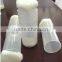 Coarse thread venturi boron carbide sandblast nozzle with aluminum jacket