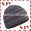 100% cotton custom striped wholesale adult knit hats