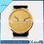 Latest couples Elegant charm Design Leather Strap anticlockwise Watches