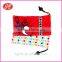 coloful heat transfer printing Soft microfiber bag for mobile phone /charger
