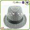 Retro Summer stripped hot sale sun straw cowboy formal hat