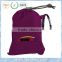 Packable shoulder tote bag & foldable shopping bag Purple & recycle folding bag resuable