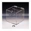 wholesale acrylic large charity collection boxes