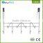 Factory price wholesale cheap over the door 9 hooks coat organizer rack