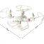Four axis channel rechargeable RC aircraft with color full LED