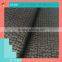 Black waterproof breathable mesh fabric for sports shoes