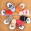 2016 Wholesale Fluffy Animal Warm Winter Indoor Slipper Plush Baby Shoes