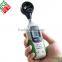 Digital Anemometer 25m/s Three-in-one Wind Temperature Air Volume Wind Speed Meter F-8919