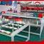 semi-automatic short cycle hot press line
