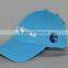 Guangzhou Hat Factory Professional Custom 6 Panel 100% Polyester 3 d Embroidery Logo Light Blue Outdoor Sports Cap