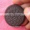 Cookies design embossed PVC rubber patch,brand logo rubber souvenir gift