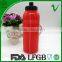 clear insulated outdoor plastic sports water bottle in different shapes