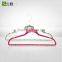 2 colors zebra-stripe red beige magic plastic velvet hanger