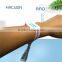 Factory Promotional fabric passive rfid woven wristband for festival concert sports events