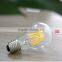 E27 8W Edison COB Filament Bulb LED Light Lamp Candle Chandelier Warm White