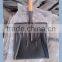 Small Wooden Handle Coal Shovel Steel Metal Dustpan