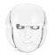 LED face skin mask 7 colors
